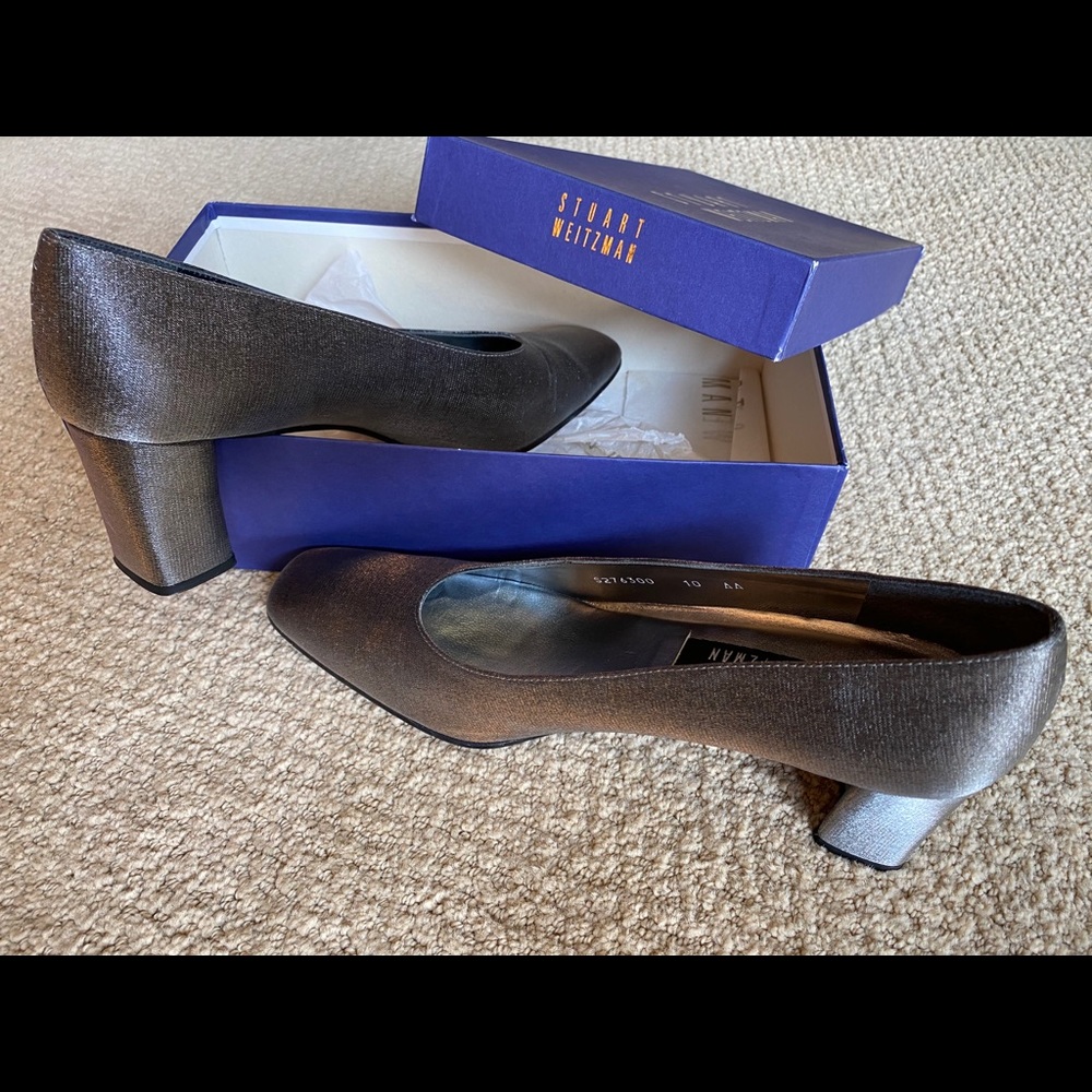 STUART WEITZMAN   GORGEOUS  10AA Color: Pewter Matte